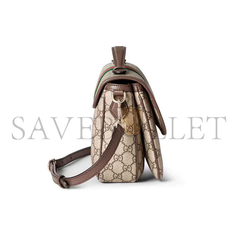 GUCCI OPHIDIA MEDIUM TOP HANDLE BAG 836842 (24*17.5*11.5cm) GUCCI OPHIDIA MEDIUM TOP HANDLE BAG 836842 (24*17.5*11.5cm)